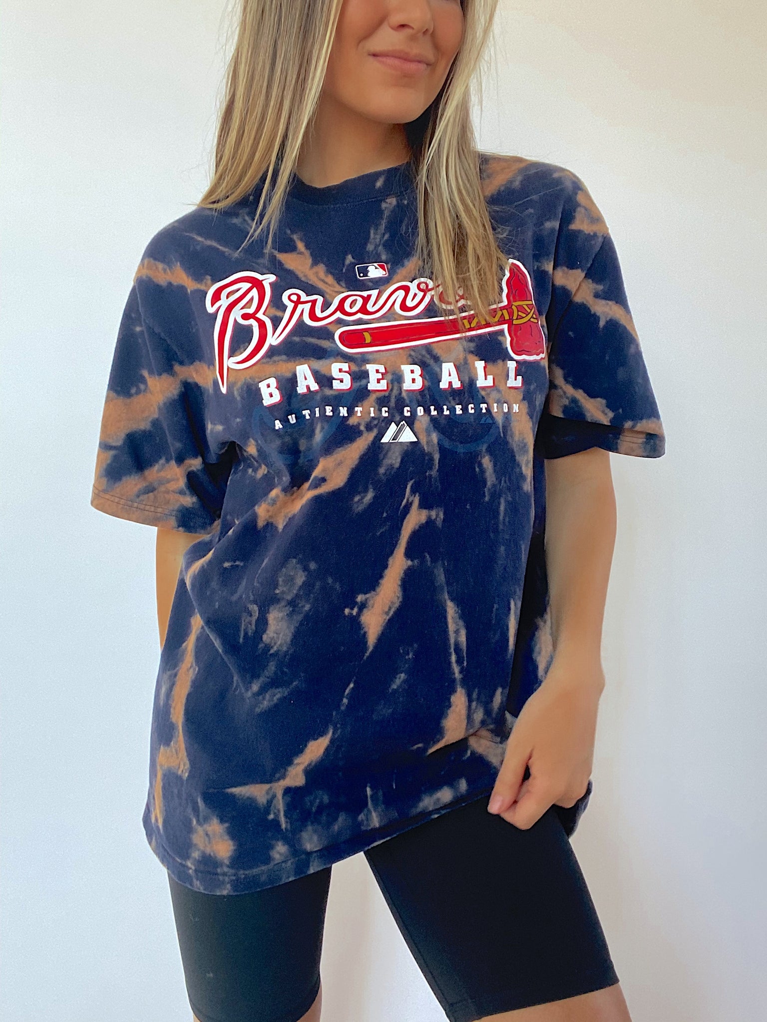 Braves LOVE shirt (bleached edition) – RTTO Creations